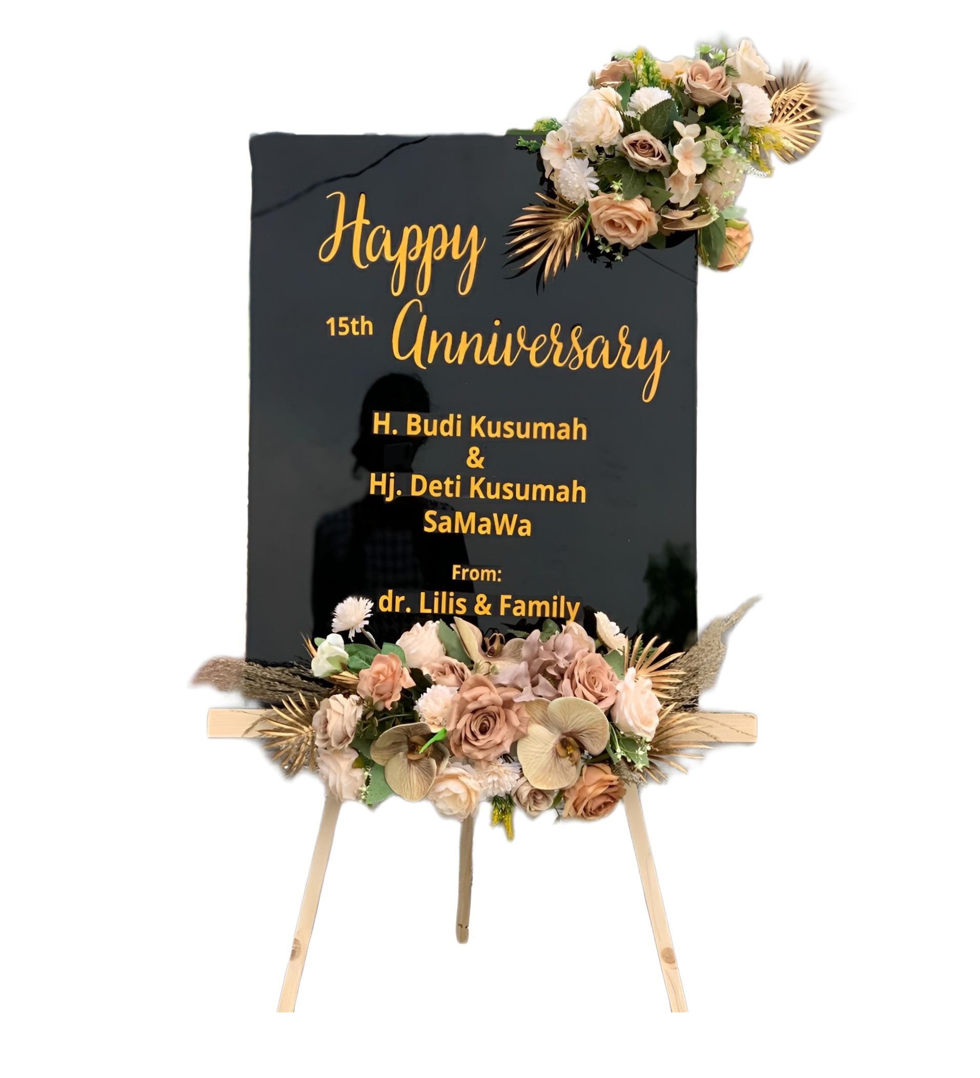 Papan Bunga Akrilik Padang Panjang